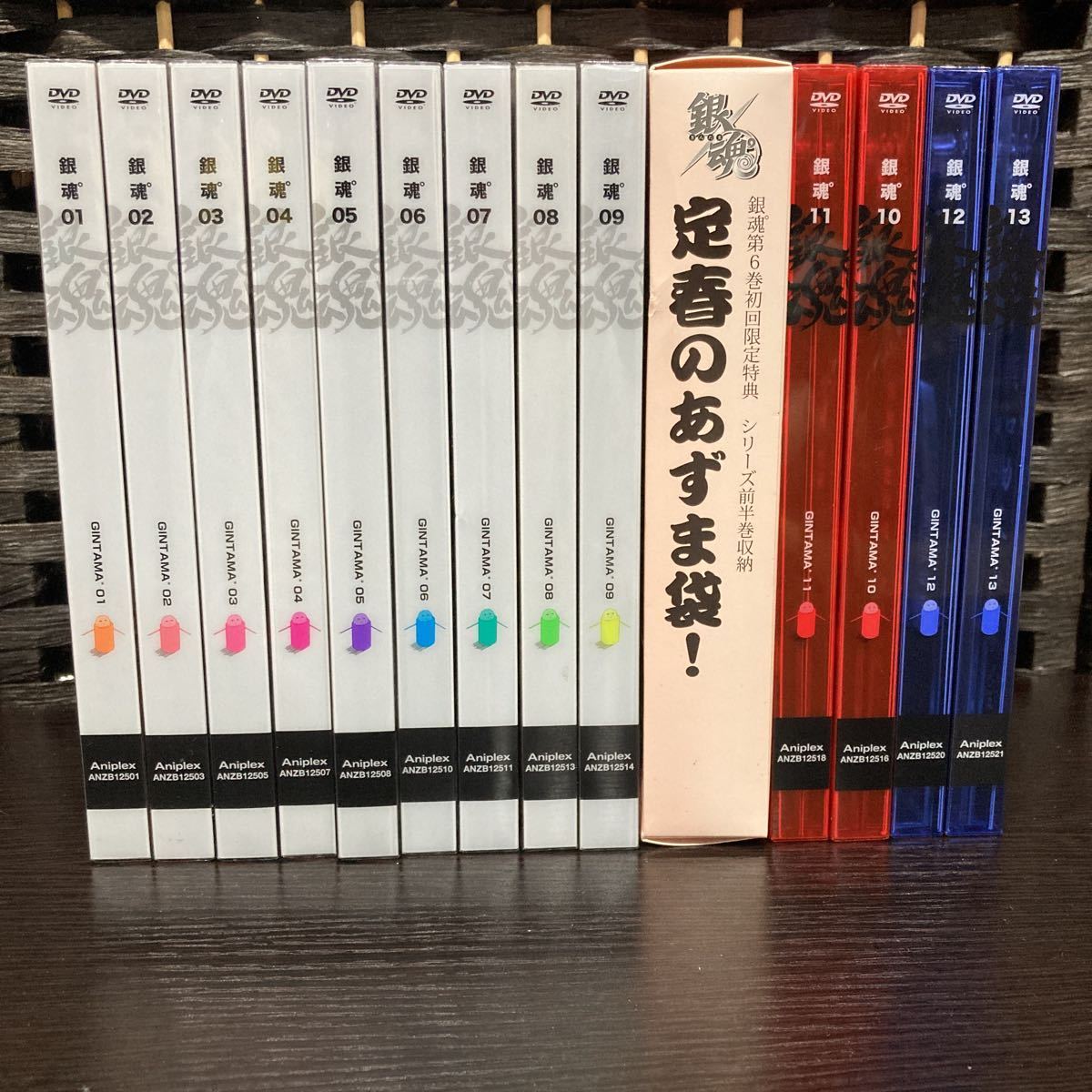 銀魂' 完全生産限定版 DVD 全13巻セット＋全巻購入特典 送料無料