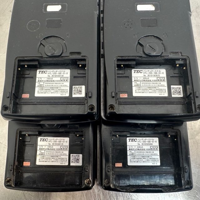 店舗用品 △▽TEC ハンディターミナル OrderStar HTL-200-1B-01-R 1台⑤