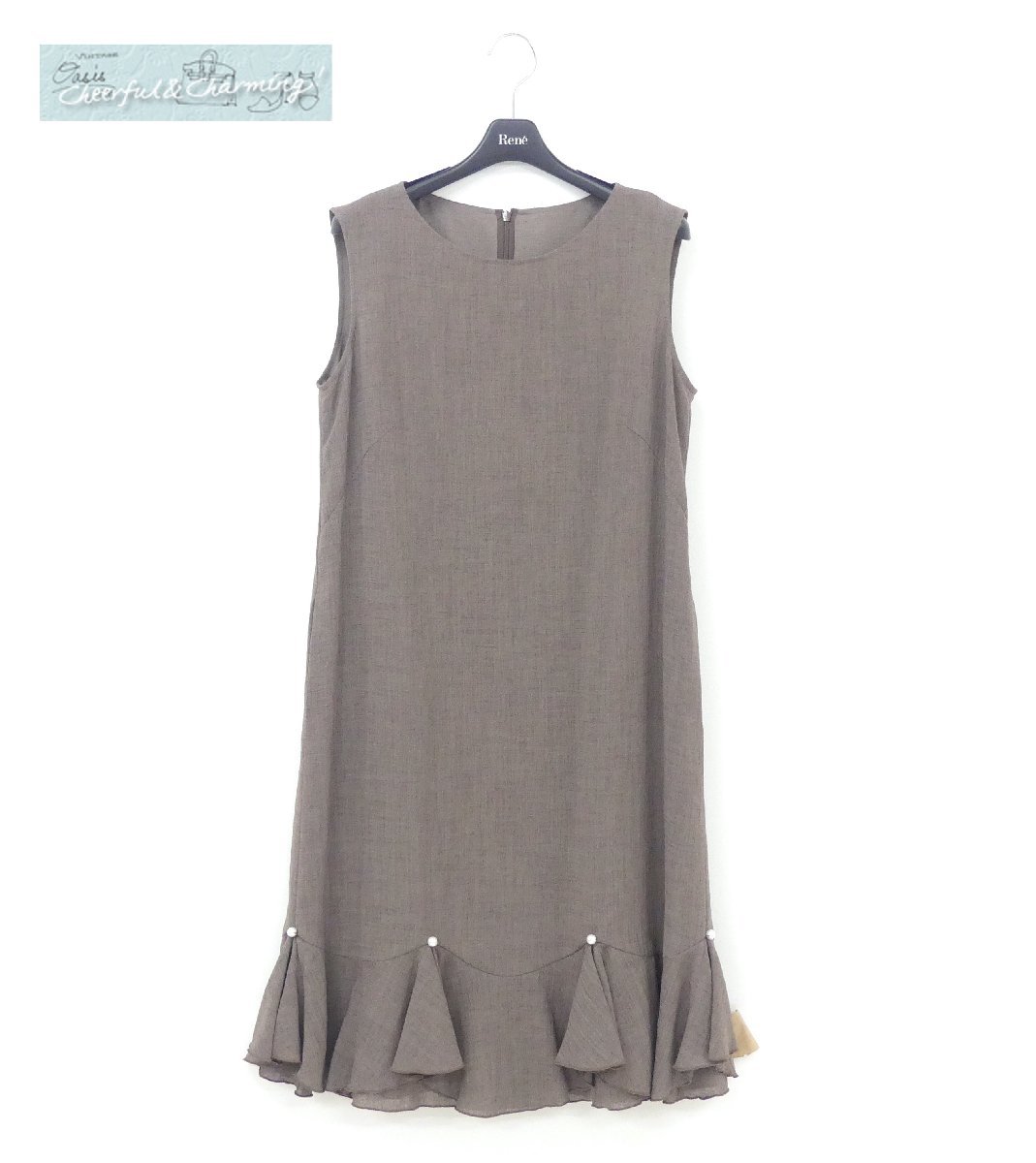 Rene ワンピース | 極美品 basic⁄ルネ ベーシック カーキ 36｜Yahoo 