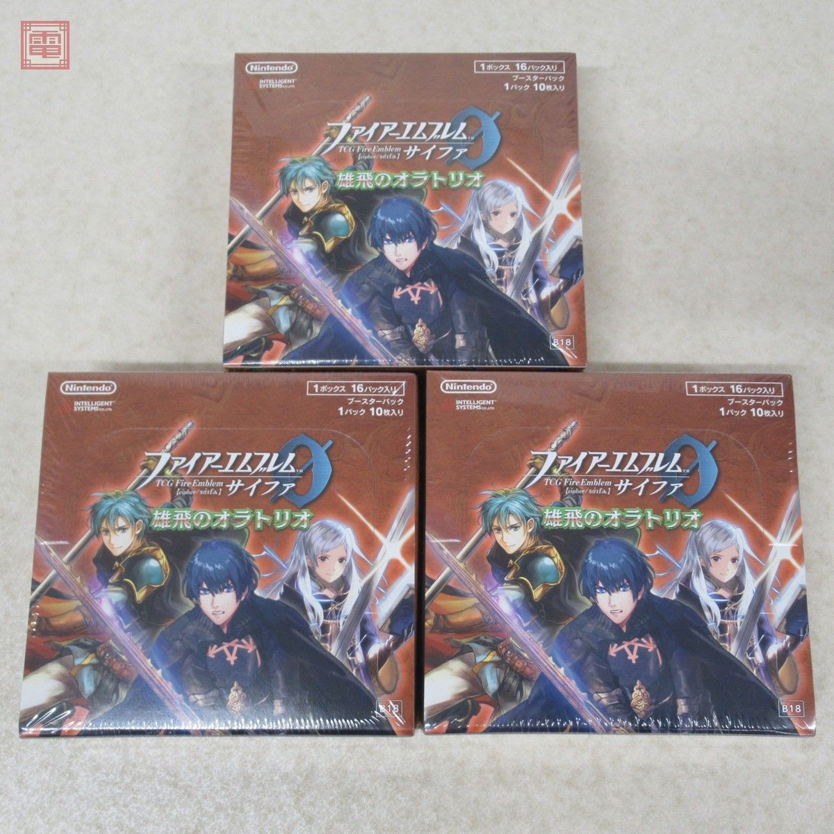 未開封 ファイアーエムブレム サイファ ブースターパック 第18弾 雄飛 
