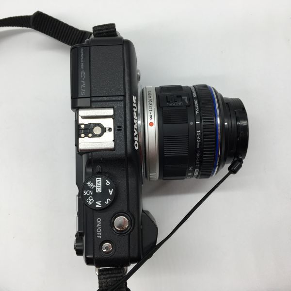Q-216/ OLYMPUS PEN E-PL1S ミラーレス一眼 レンズセット 14-42mm 1