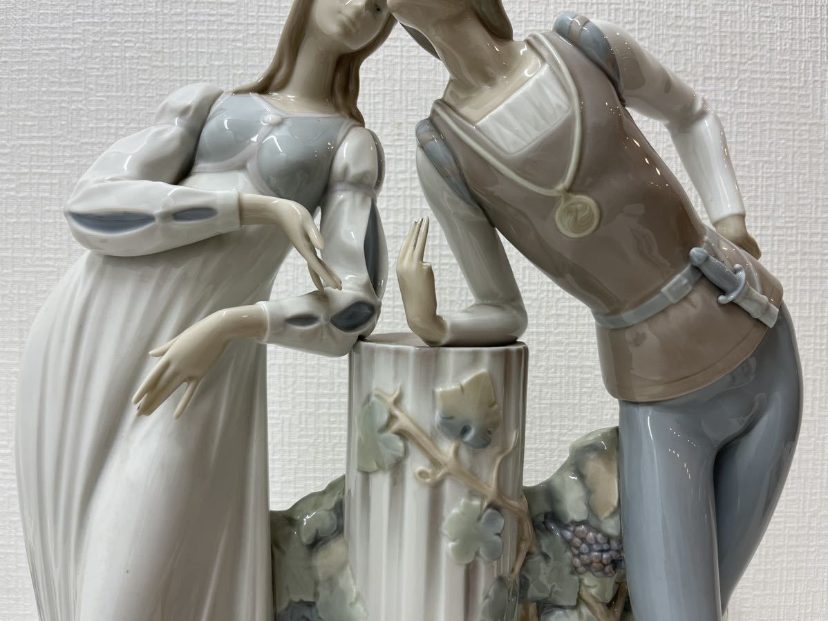 LLADRO リヤドロ フィギュリン ロミオとジュリエット 置物 陶器人形 