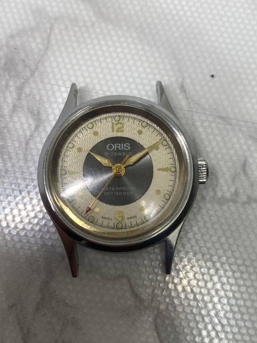 32222【自宅保管品】ORIS オリス 17石 WATERPROOF ANTISHOCK 手巻き  