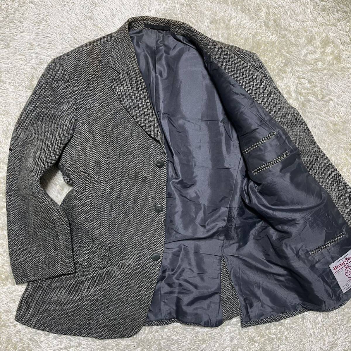 XL! ハリスツイード 『脅威の存在感』 HARRIS TWEED テーラード 