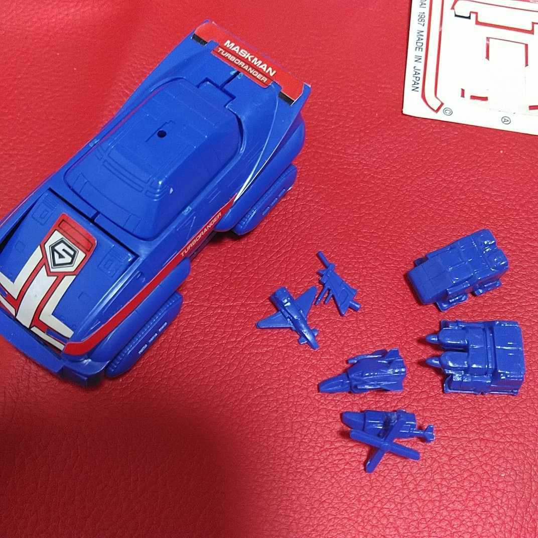 3 開封美品 マスクマンプラスチックモデル 「⑥ ターボランジャー 