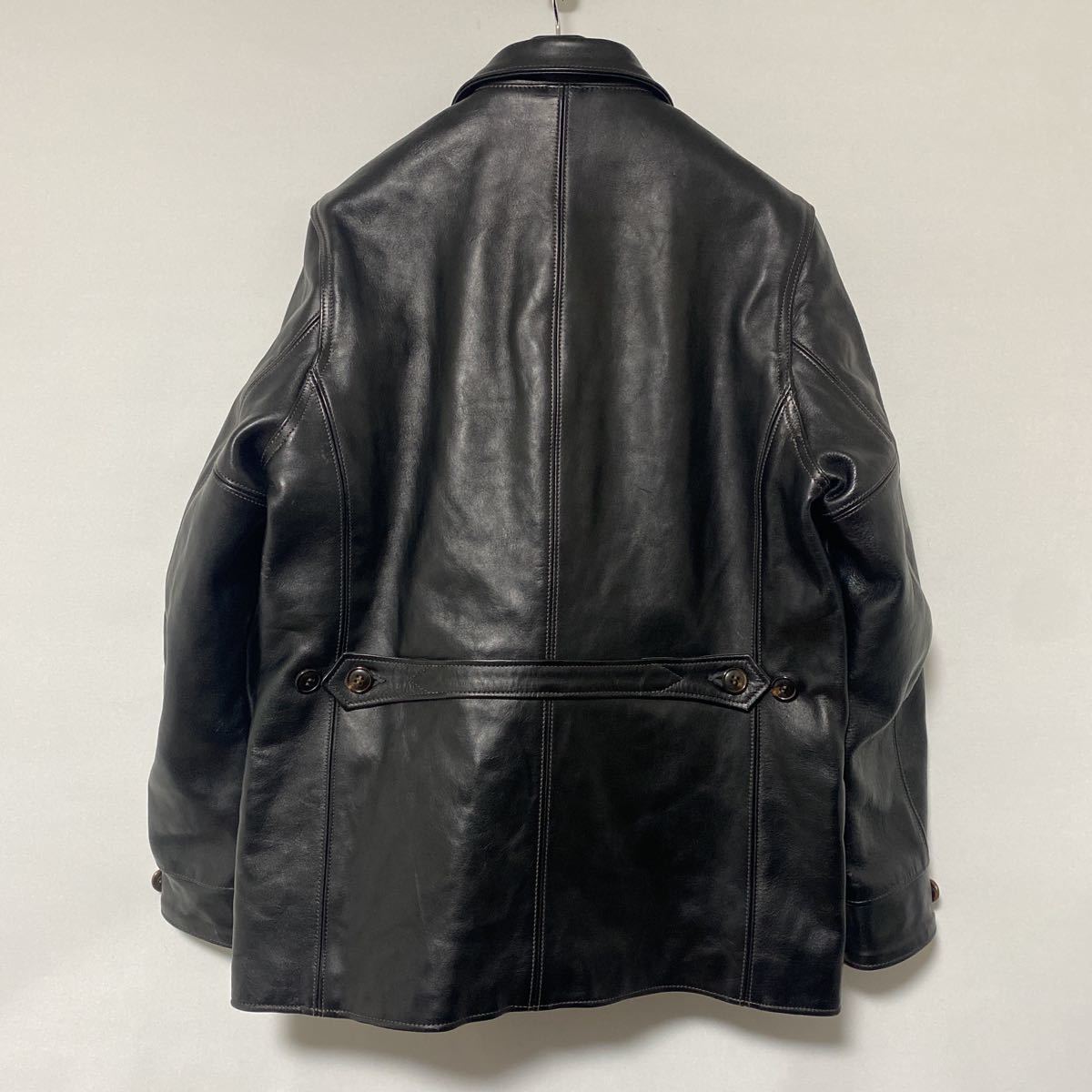 美品 希少 Joe McCoy horse hide jacket 40 ジョー マッコイ 馬 革 
