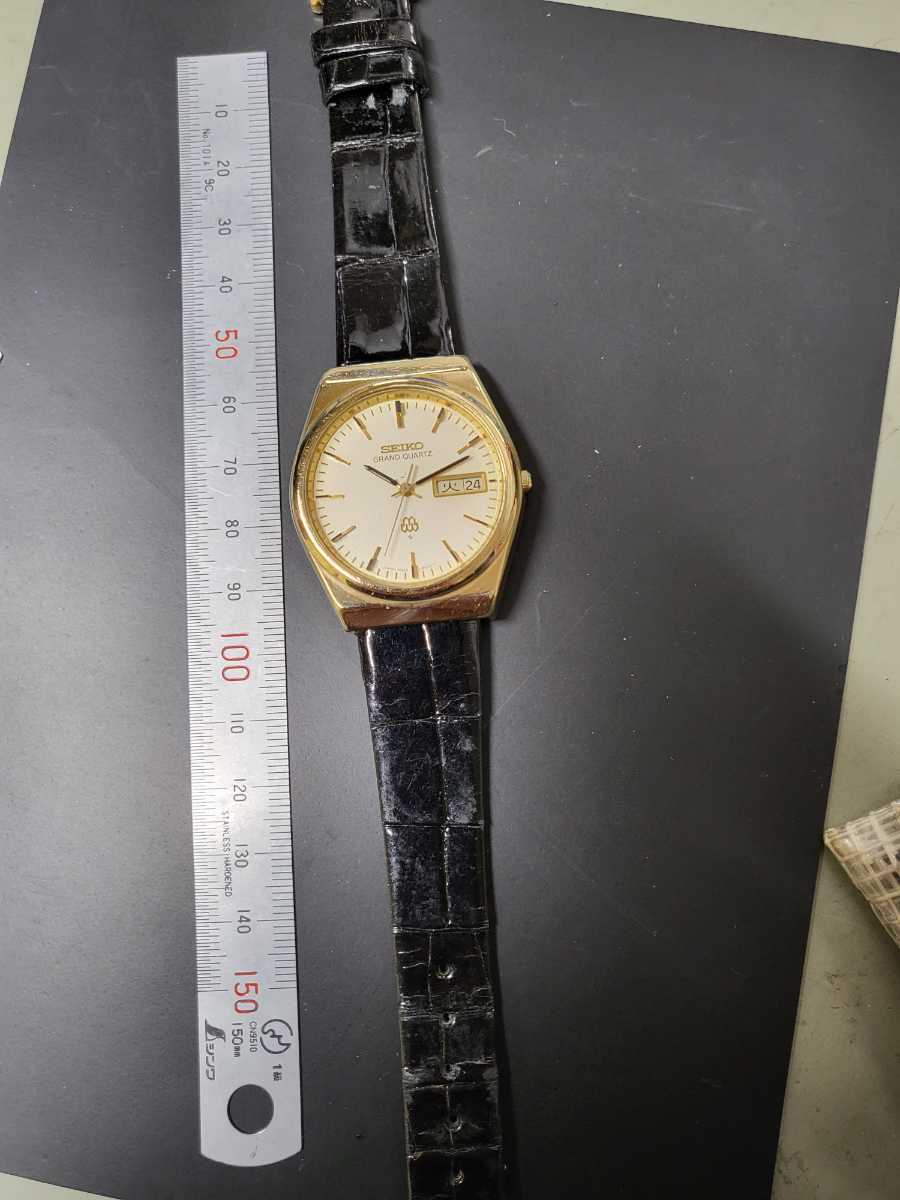 セイコー SEIKO グランドセイコー ベルト外品 ツインクォーツ カップ
