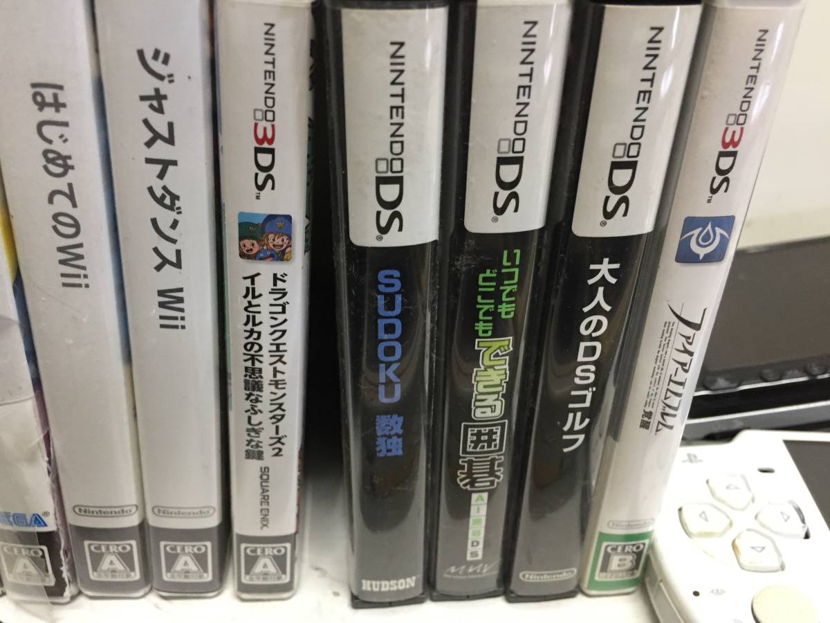 □D79 ゲーム機 ソフト まとめ PS2 PSP ファミコン ゲームボーイ