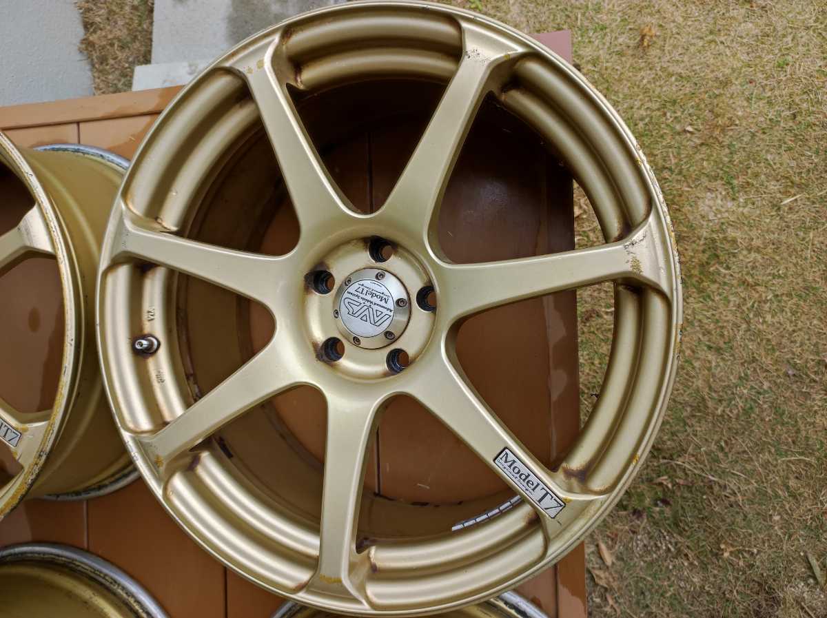 AVS モデルT7 17インチアルミホイール4本 ヨコハマ AVS MODEL T7 社外 アルミホイール4本セット Yahoo