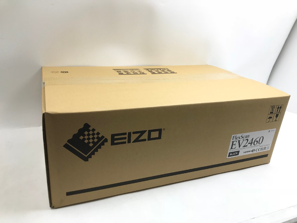 2022年製 新品 未開封 EIZO FlexScan 液晶モニター EV2460-BK 23.8インチ ワイド フルHD ノングレア IPSパネル ブラックY01039S-2