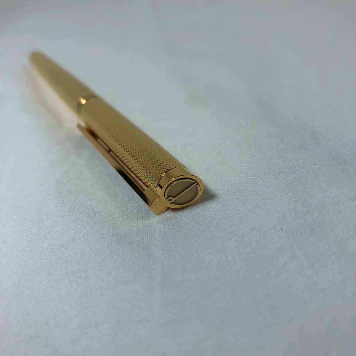 ダンヒル 14Kペン先 ゴールド 万年筆（箱付き） Dunhill - K横003