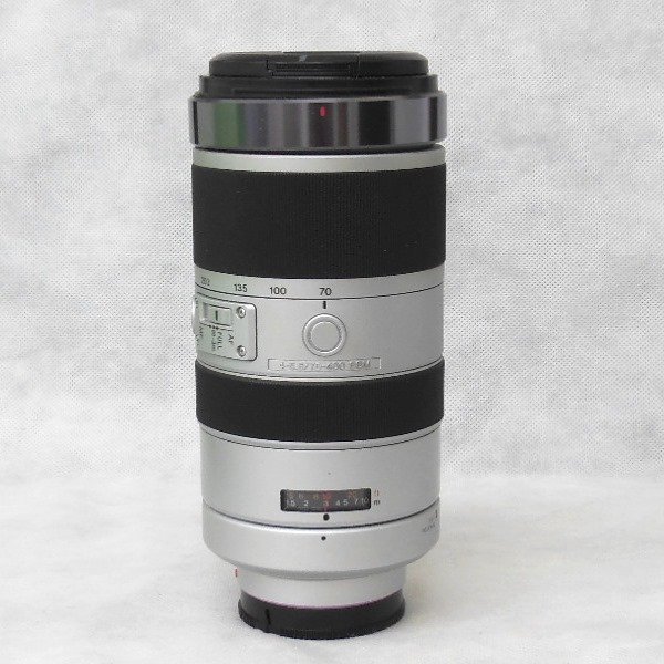 K【大関質店】ジャンク SONY デジタル一眼カメラ用レンズ SAL70400G 70～400mm F4-5.6G SSM