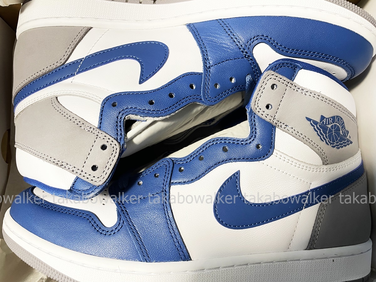 NIKE Air Jordan 1 Retro High OG True Blue ナイキ エアジョーダン 1 レトロ ハイ OG トゥルー ブルー(10) DZ5485-410