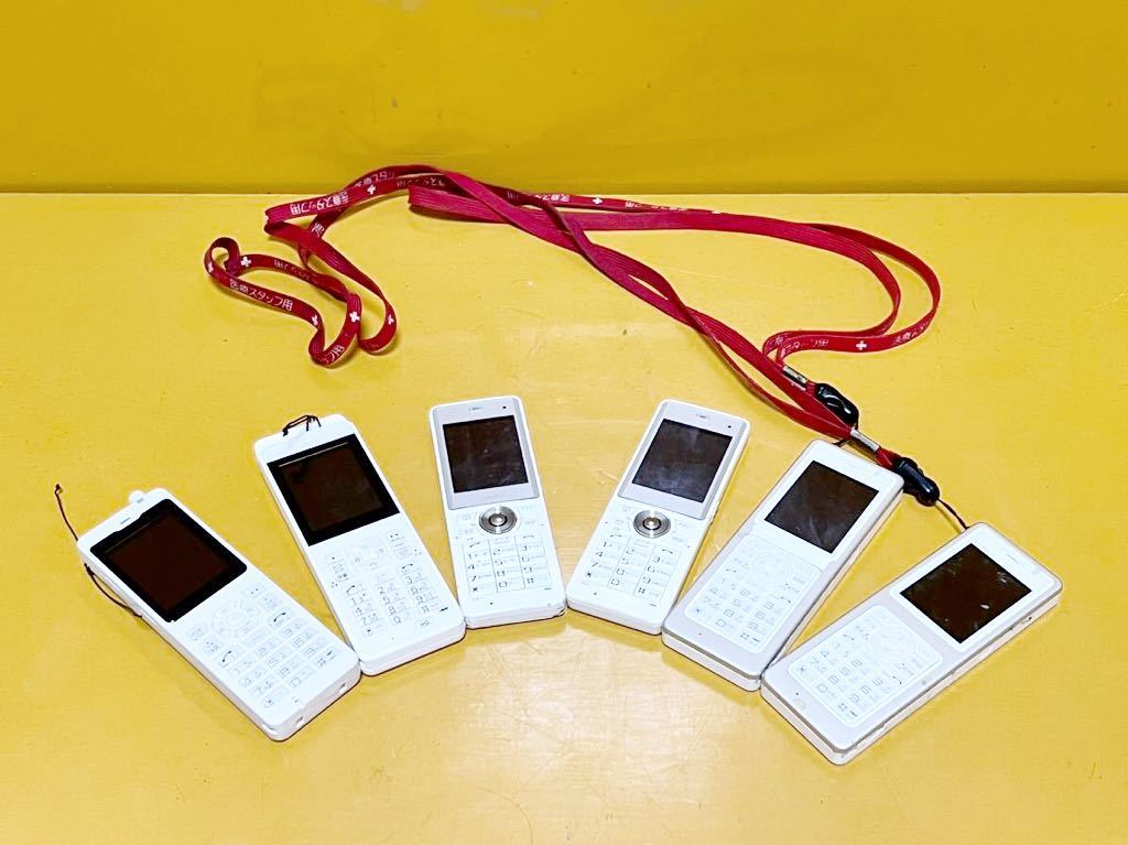 WILLCOM／ウィルコム PHS携帯電話機 6台まとめセット！動作確認済み