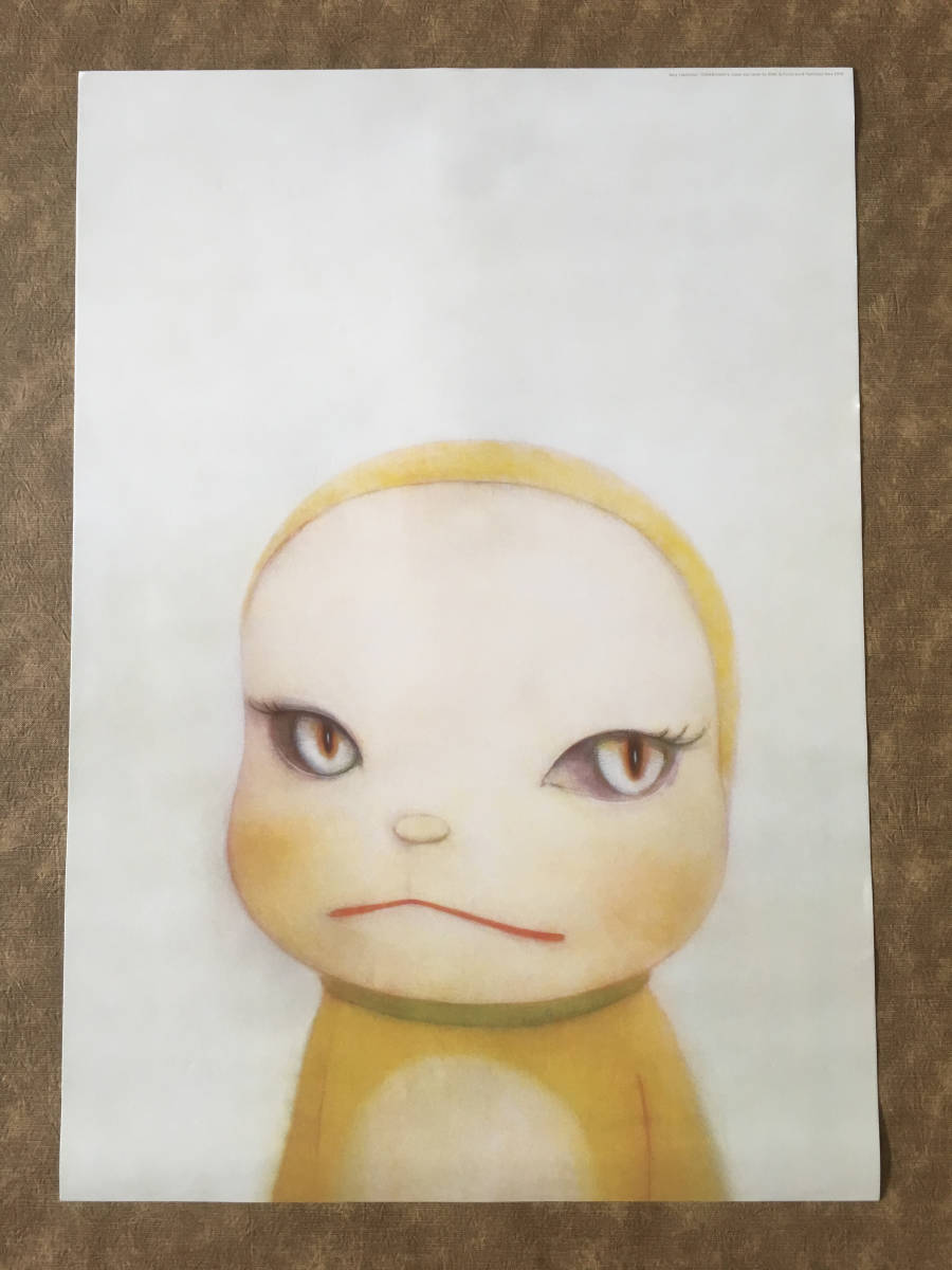 奈良美智 ドラえもん展 ポスター ジャイアンにリボンを取られたドラミちゃん