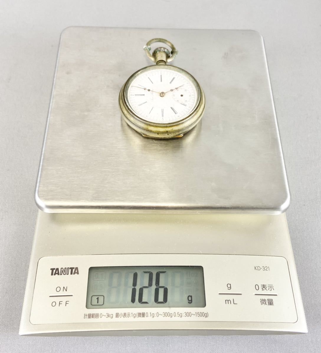 商館時計 ヲロスヂバアク商会 懐中時計 明治28年～明治36年（1895年 