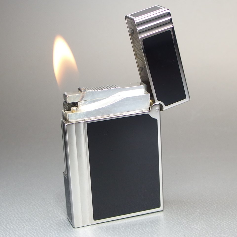 オーバーホール済 美品】S.T. Dupont デュポン ガスライター 着火良好 