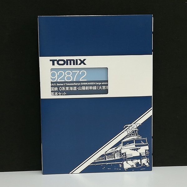 mR162b [動作品] TOMIX Nゲージ 92872 国鉄 0系東海道・山陽新幹線 大窓車 初期型 基本セット | 鉄道模型 T