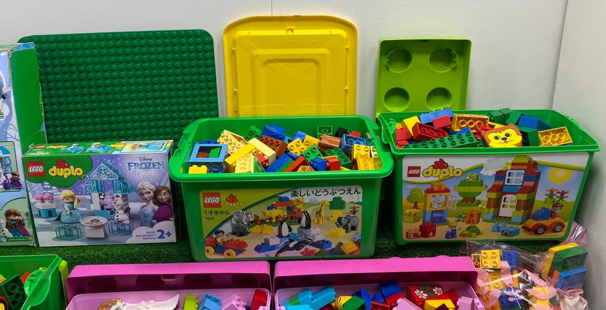 ▽36-16 レゴ デュプロ ブロック 超大量 約19kg アナ雪 10899 10920  