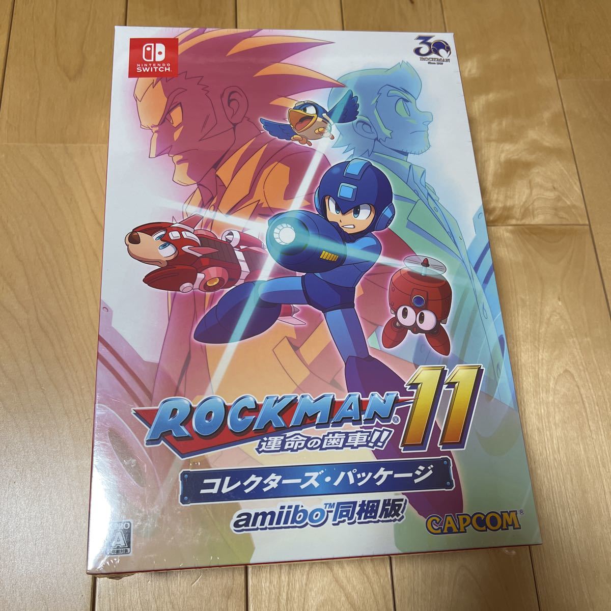 大得価，爆買い Nintendo Switch ロックマン11運命の歯車 コレクターズ パッケージ 限定版 アミーボ(ニンテンドースイッチソフト)｜売買されたオークション情報、yahooの商品情報をアーカイブ公開 - オークファ ニンテンドースイッチソフト