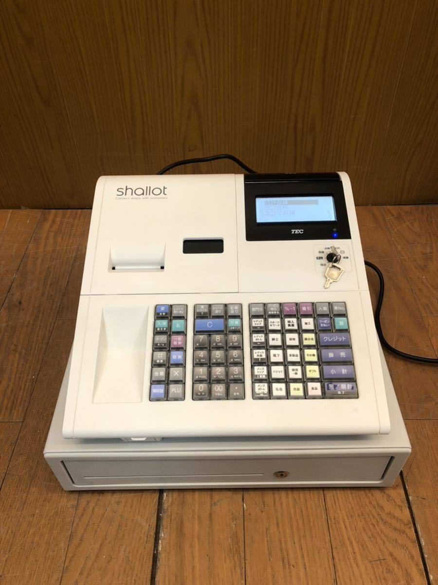 テック shallot レジスター ma-770 ☆通電OK☆TEC 東芝テック 電子レジスター MA-770☆shallot☆業務用