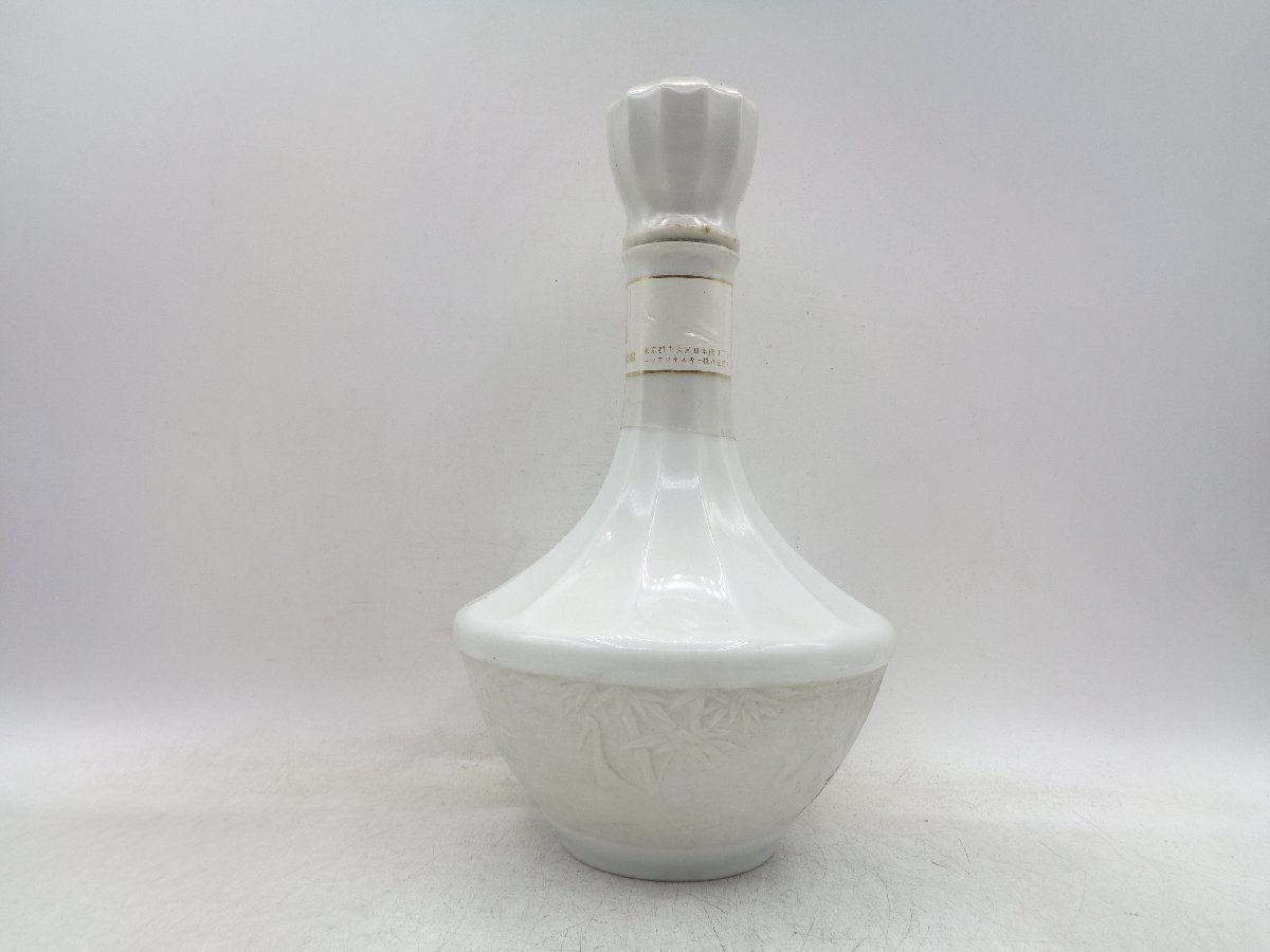 鶴 NIKKA 陶器ボトル WHISKY ニッカ ウイスキー 750ml 未開栓 TSURU 古