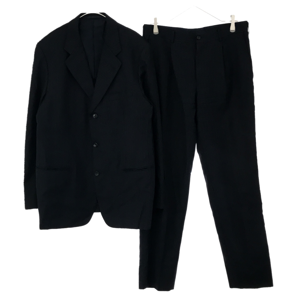 COMMEdesGARCONSHOMME(コムデギャルソンオム)ストライプセットアップスーツテーラードジャケットスラックスパンツ