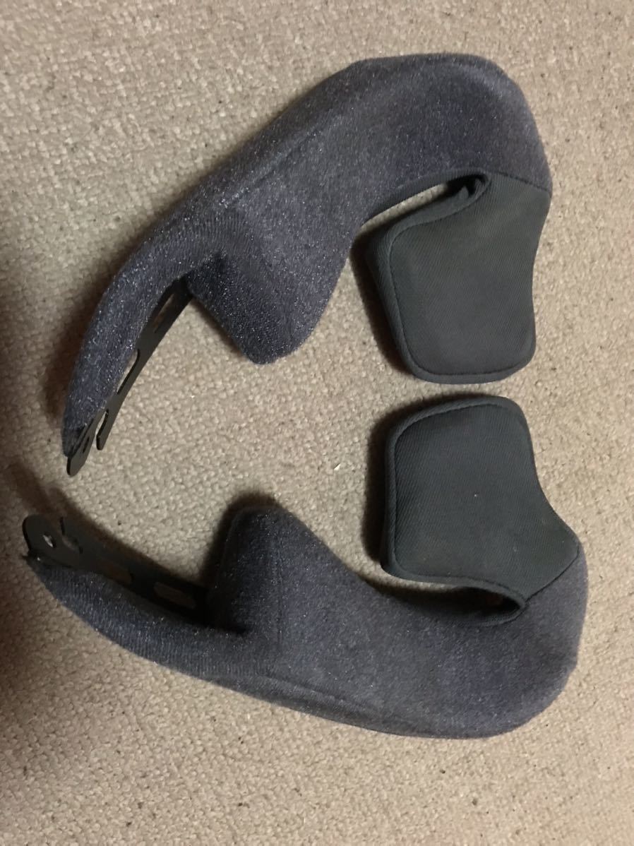 SHOEI タイプE チークパット 35 中古　きれい　J-Cruise 標準　J-クルーズ