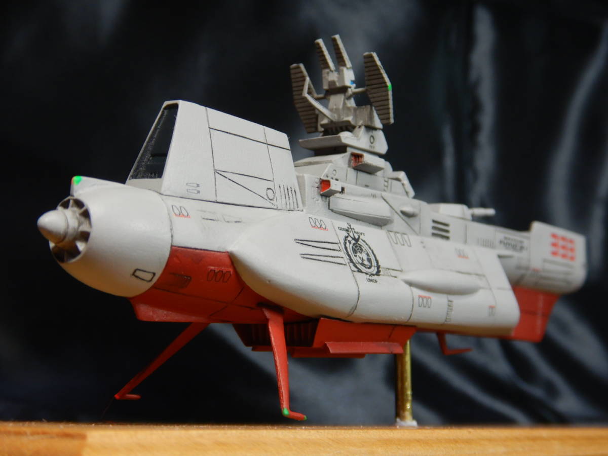 1/1000 地球防衛軍 宇宙駆逐艦 冬月 （宇宙戦艦ヤマト完結編）ガレージ