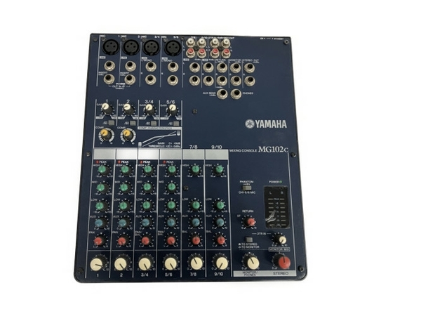 YAMAHA ヤマハ アナログミキサー　MG102c チャンネル数 8チャンネル YAMAHA MG102C アナログミキサー YAMAHA ヤマハ アナログミキサー