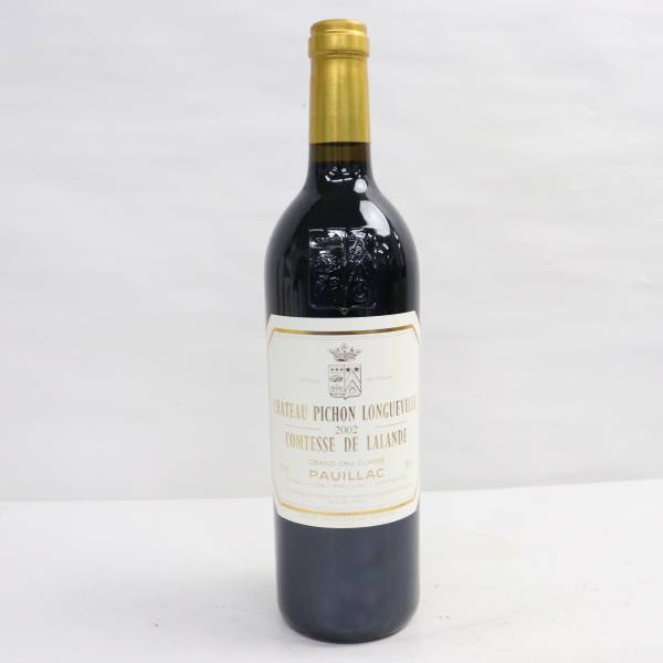 1円～ CHATEAU PICHON LONGUEVILLE（シャトー ピション ロングヴィル）コンテス ド ラランド 2002 13％ 750ml O23A160020
