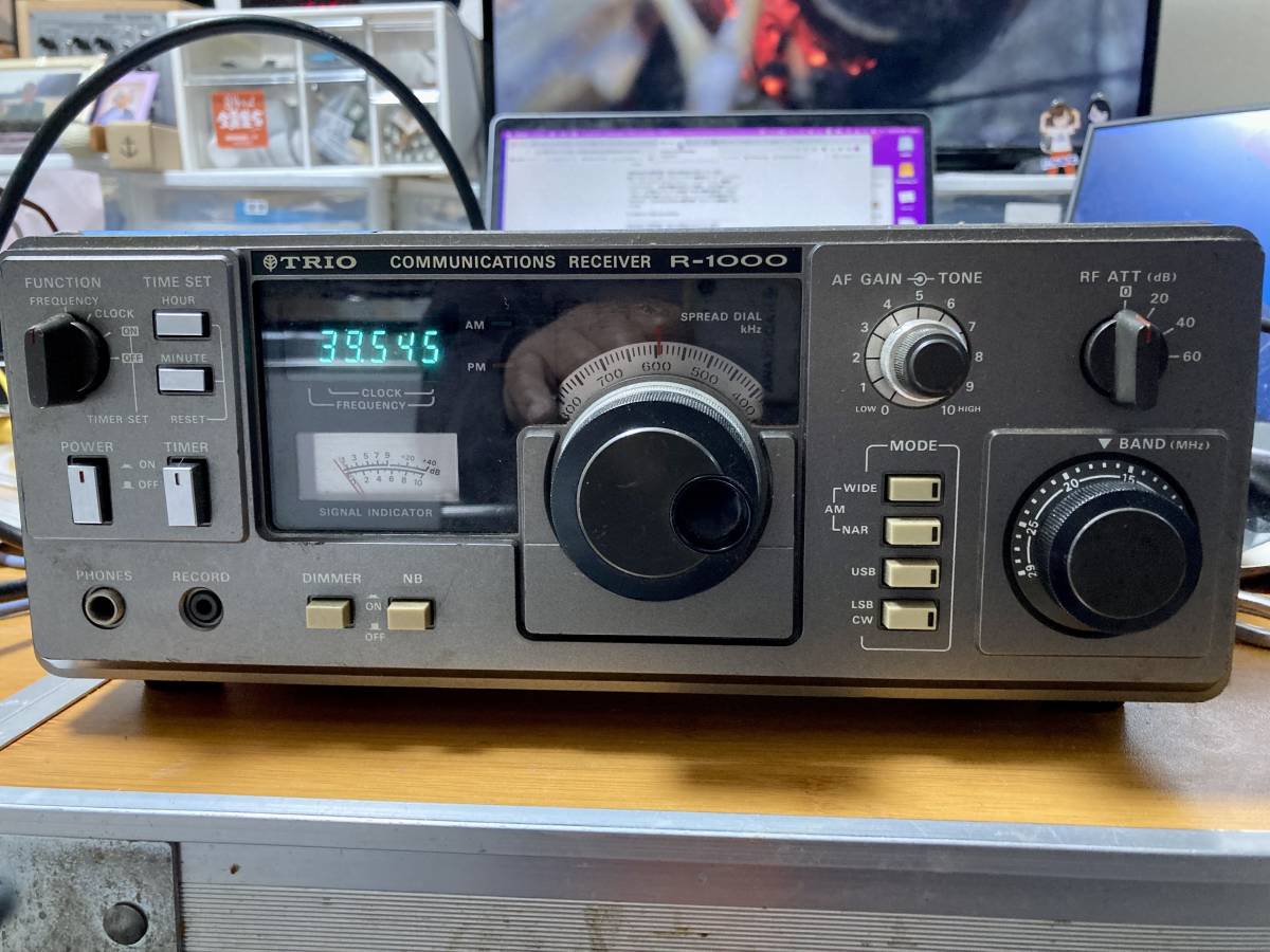 トリオ TRIO 通信型受信機 R-300 RECEIVER R-1000 COMMUNICATIONS - 80 