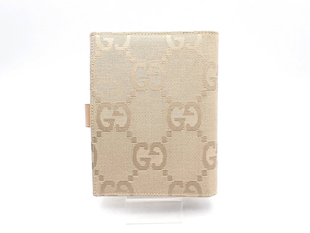 美品 GUCCI 手帳 カバー キャンバス GG柄 【公式通販】