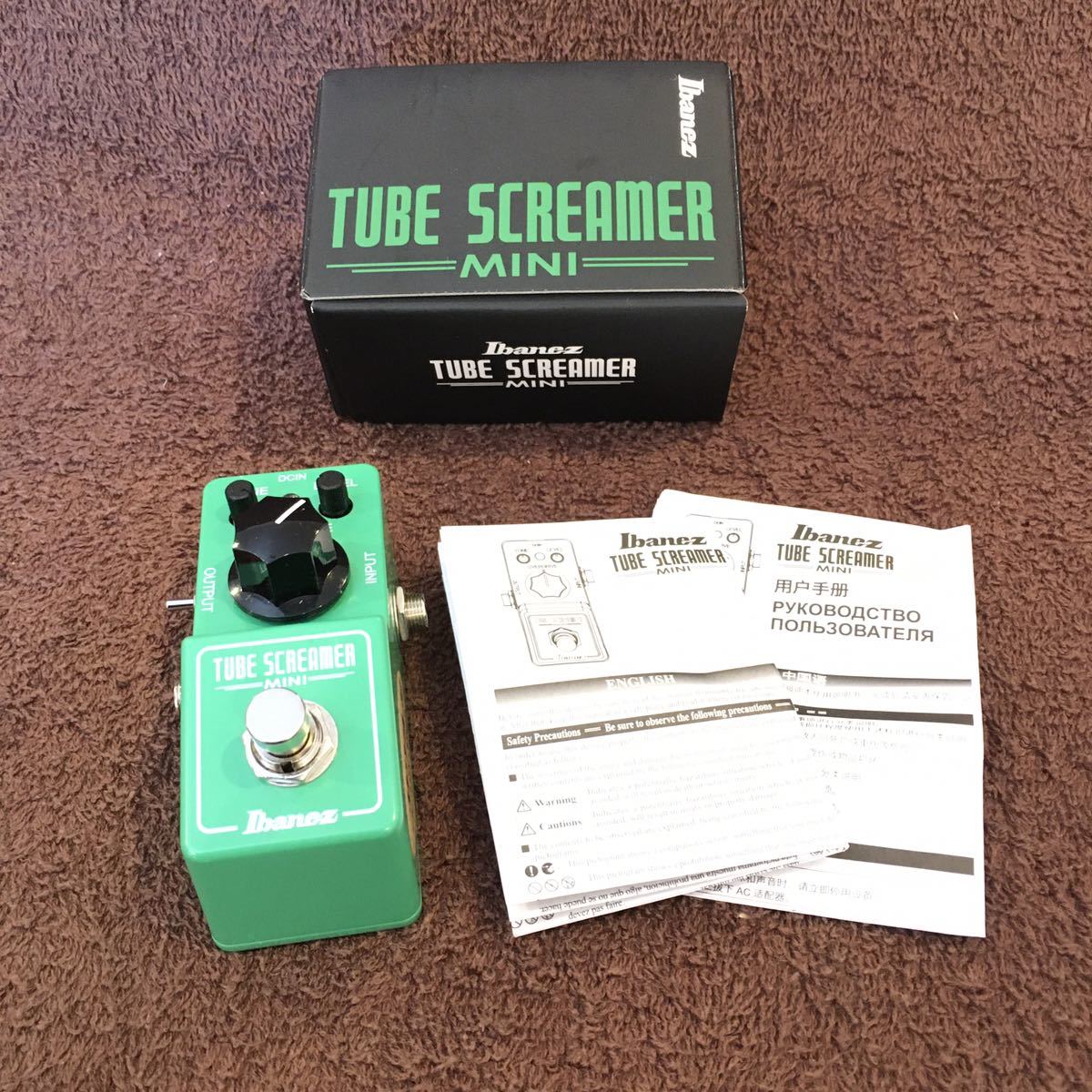 ラスト出品】 Miyaji Custom Shop Ibanez TS MINI Vintage MOD