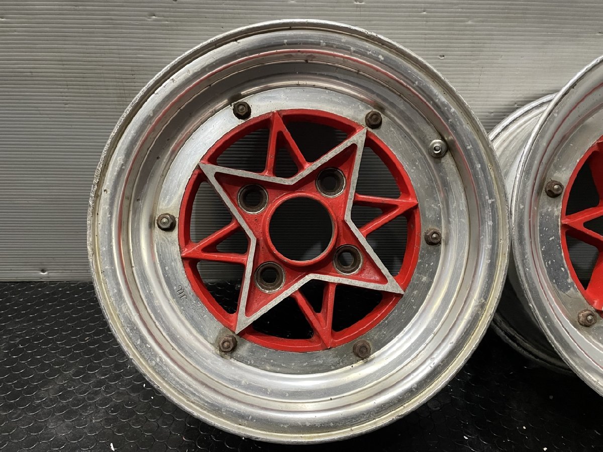 旧車ホイール Speed Star STAR SHARK COLIN スターシャーク 13インチ 4 
