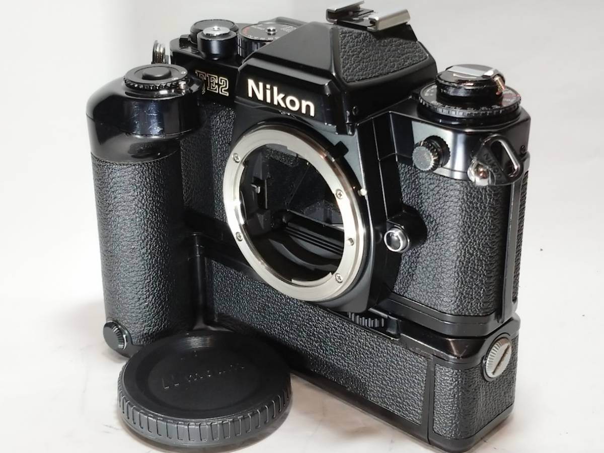 【実用美品／動作確認済】 ニコン Nikon FE2 ブラック　1/4000秒シャッター搭載の製造数の少ない人気で希少なFE2の逸品です！#1444 Nikon FE2 ニコン ブラックボディ 1&frasl;4000秒 #カメラ