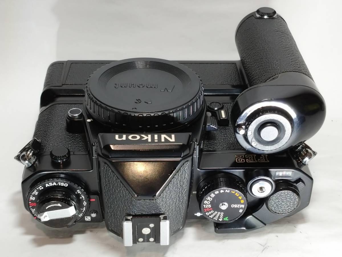 【実用美品／動作確認済】 ニコン Nikon FE2 ブラック　1/4000秒シャッター搭載の製造数の少ない人気で希少なFE2の逸品です！#1444 Nikon FE2 ニコン ブラックボディ 1&frasl;4000秒 #カメラ
