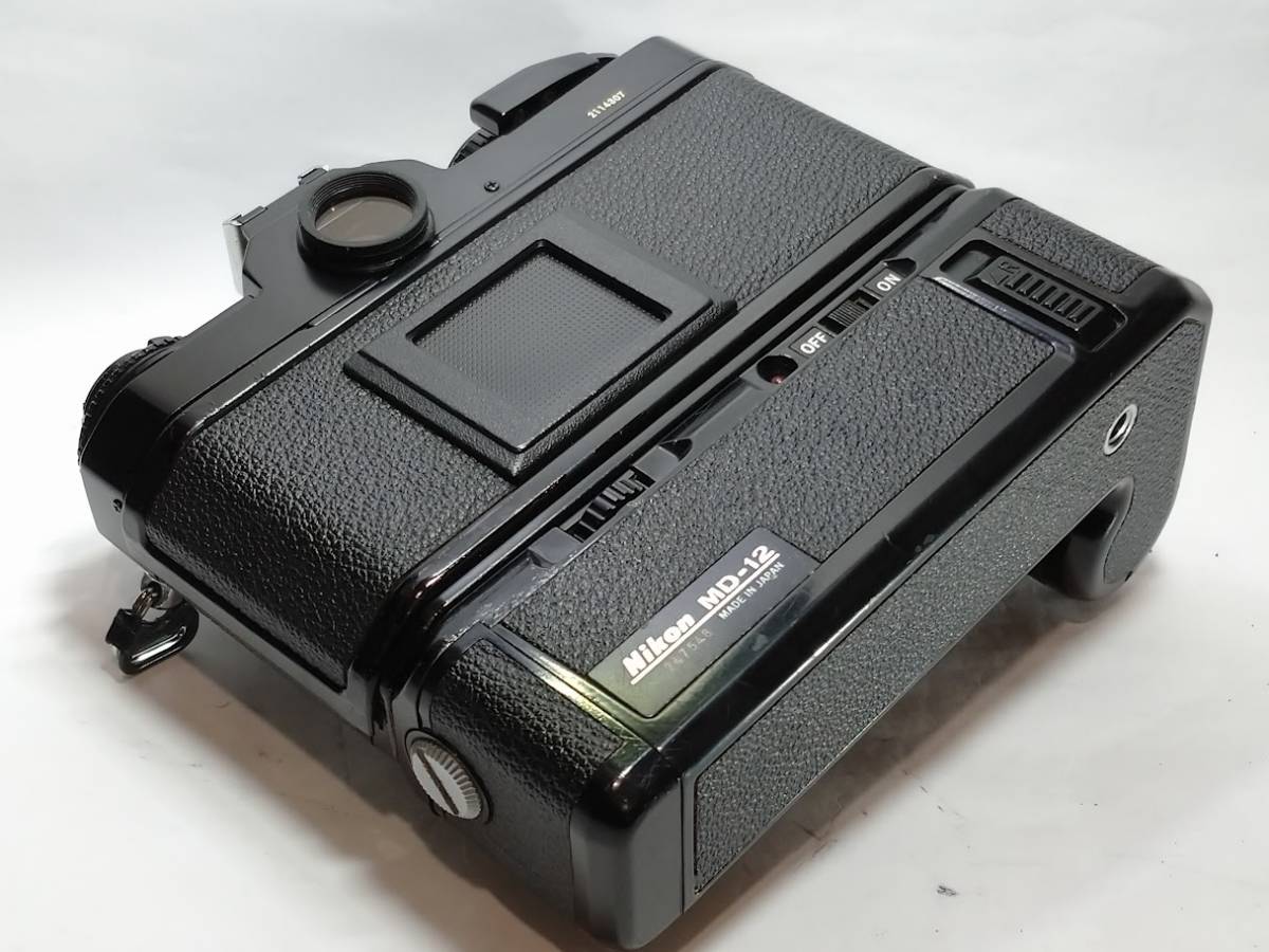 極上美品／動作良好】 ニコン Nikon FE2ブラック+モータードライブ MD