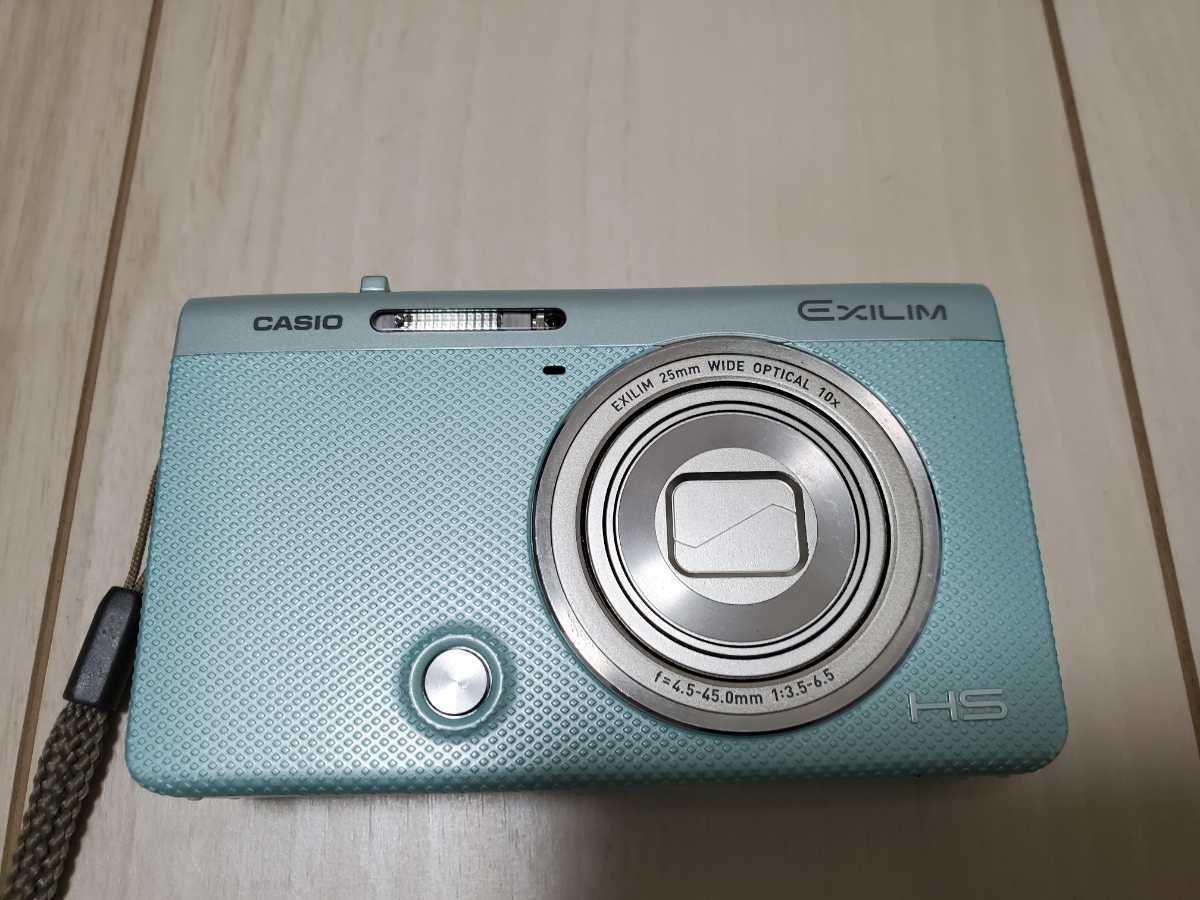 CASIO カシオ デジタルカメラ EXILIM EX-ZR60GN 自分撮りチルト液晶