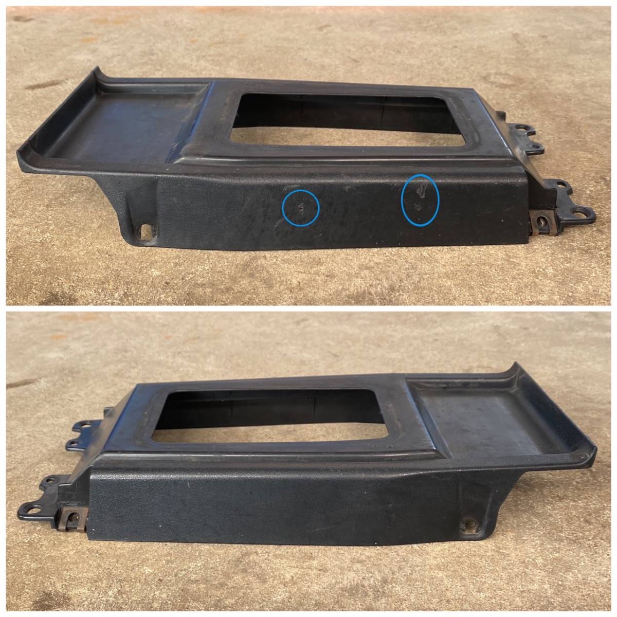 トヨタ　ＡＥ８６　レビン　トレノ　シフトブーツ　シフトパネル　２点セット　５８８１１－１２３６０　パネル　シフトカバー　ブーツ