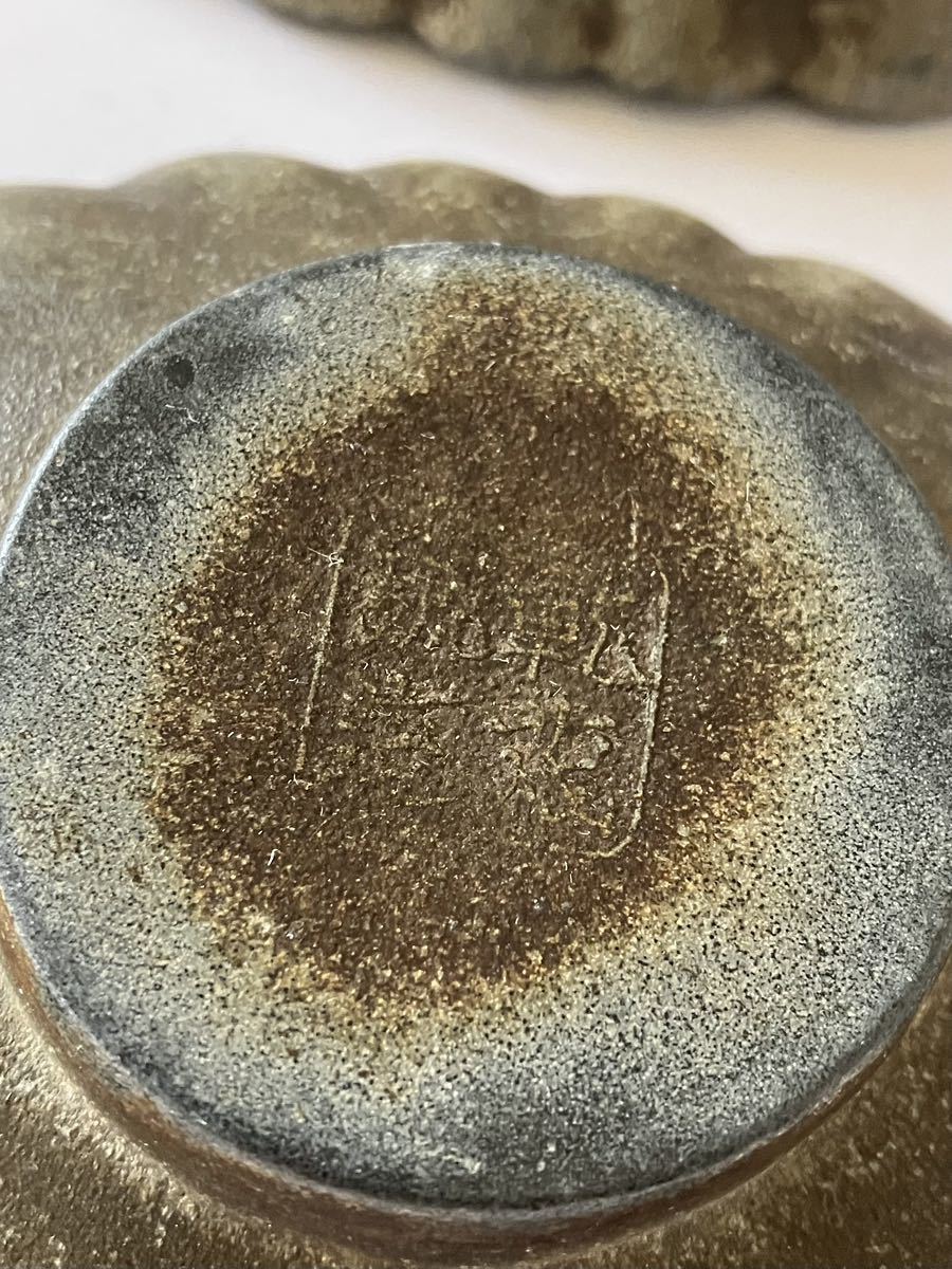 乾茂號造 茶托 煎茶道具 錫製 - 五客 古錫 茶道具 茶壷