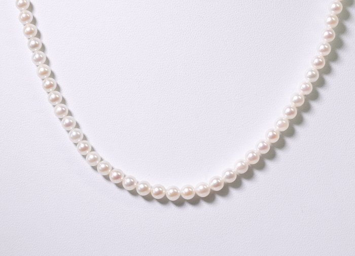 K18WGアコヤ真珠ベビーパール 55