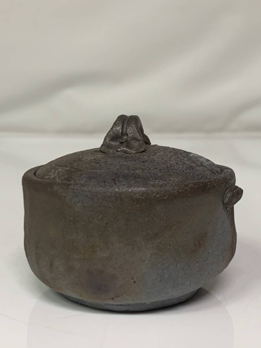 備前焼 茶道具 手捻り 宝瓶/急須 半泥多造E 共箱 正規品，格安 【公式