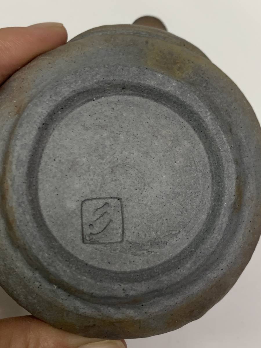 備前焼 茶道具 手捻り 宝瓶/急須 半泥多造E 共箱 正規品，格安 【公式