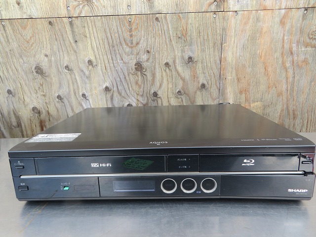 J☆SHARP シャープ BD-HDV22　ブルーレイレコーダー　2010年製　B-CAS付
