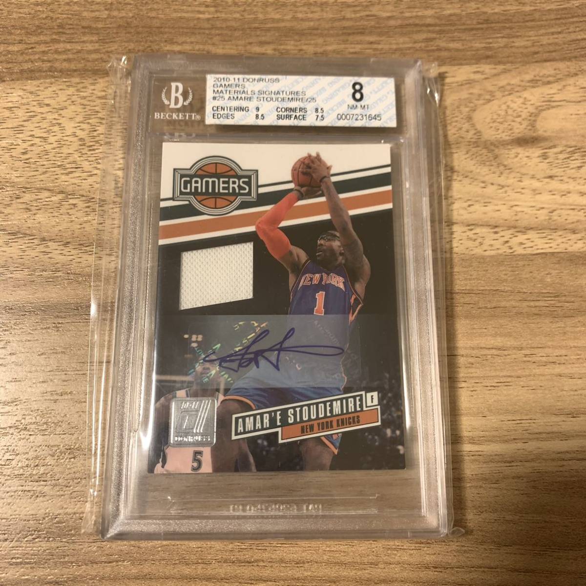 鑑定済】2010 Panini donruss Amar