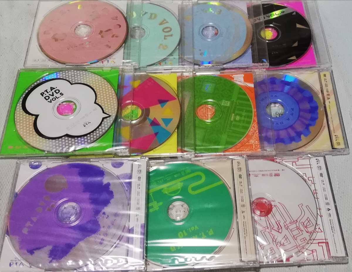 Perfume P.T.A. DVD Vol.1-Vol.11 11枚 FC限定 Perfume P.T.A. DVD Vol