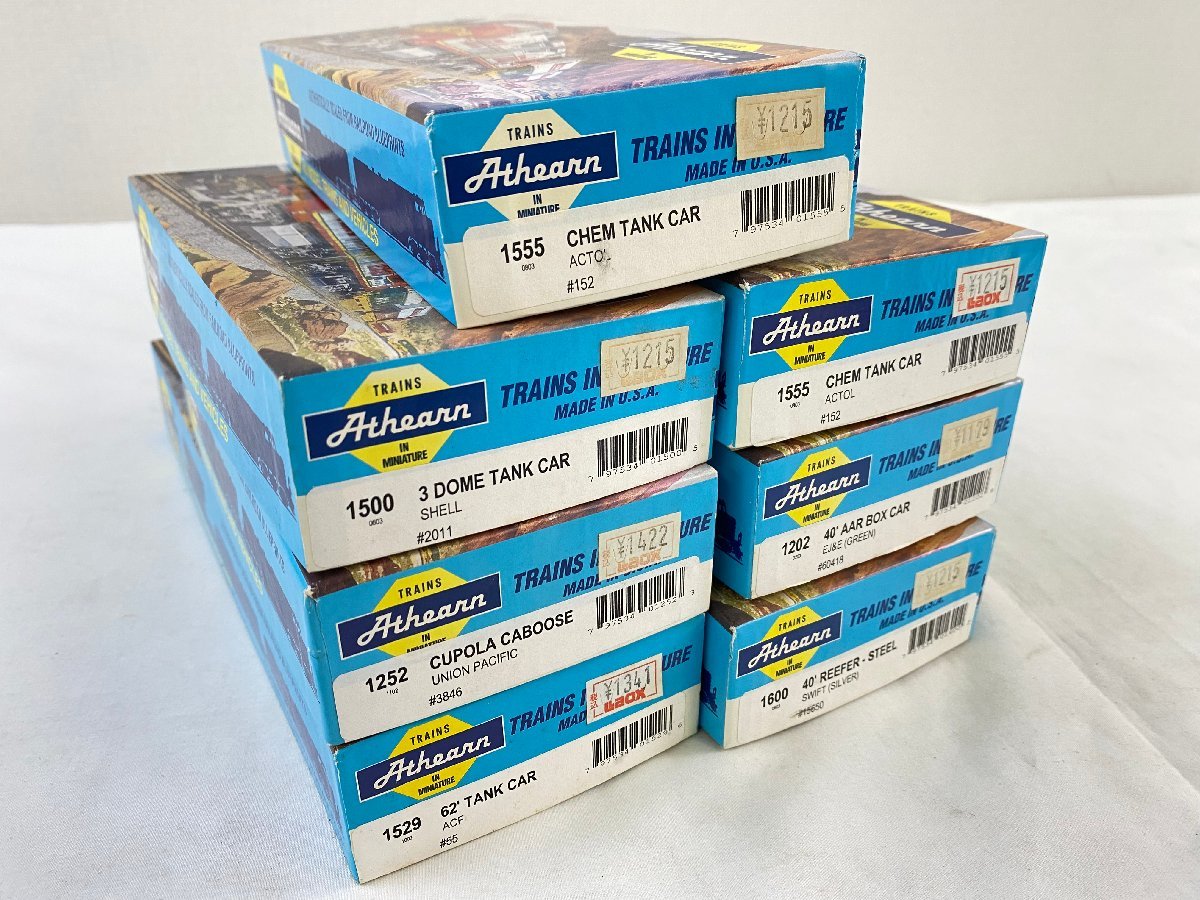 7-52＊HOゲージ Athearn 62'TANK CAR ACF/ 3DOME TANK CAR SHELL 他