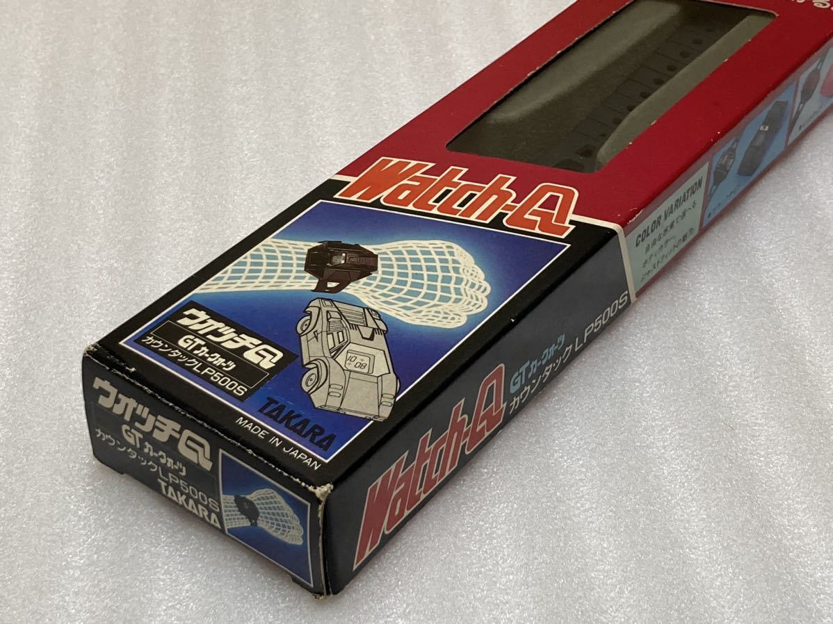 TAKARA タカラ ウォッチQ カウンタック LP500S レッドタイプ GTカー