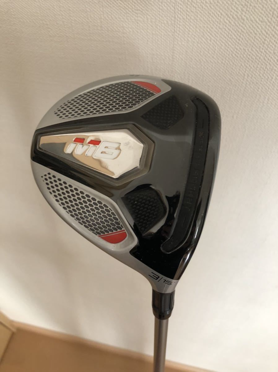 テーラーメイドM6/3番ウッド-15°フブキTM-5/SフレックスS TaylorMade